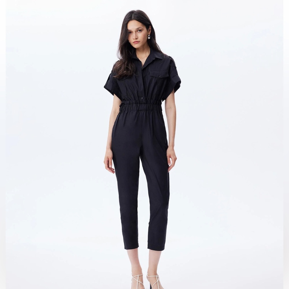Echo paper bag jumpsuit - Theo the Label